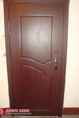 Металлическая дверь с отделкой МДФ