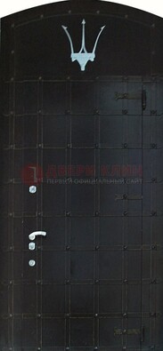 Металлическая арочная дверь ДА-22 высокого качества в Чехове