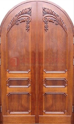Металлическая арочная дверь ДА-9 в салон красоты в Чехове