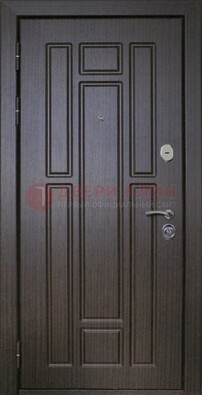 Одностворчатая входная дверь с накладкой МДФ ДМ-131 в Чехове