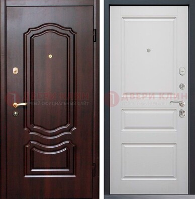 Квартирная металлическая дверь с МДФ ДМ-379 в Чехове