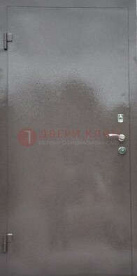 Серая входная дверь с нитроэмалью ДН-3 в Коломне
