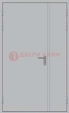 Белая противопожарная двупольная дверь ДПМ-02/30 в Ставрополе