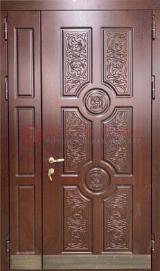 Парадная металлическая дверь с узором ДПР-74 в Ярославле
