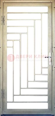Железная решетчатая дверь с узором ДР-41 в Чехове