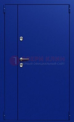 Синяя тамбурная дверь ДТМ-23 в Кирове
