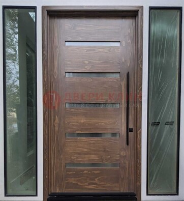 Железная дверь с виноритом и фрамугами ДВТ-189 в Чехове