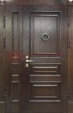 Полуторная металлическая дверь с виноритом ДВТ-253 в Чехове